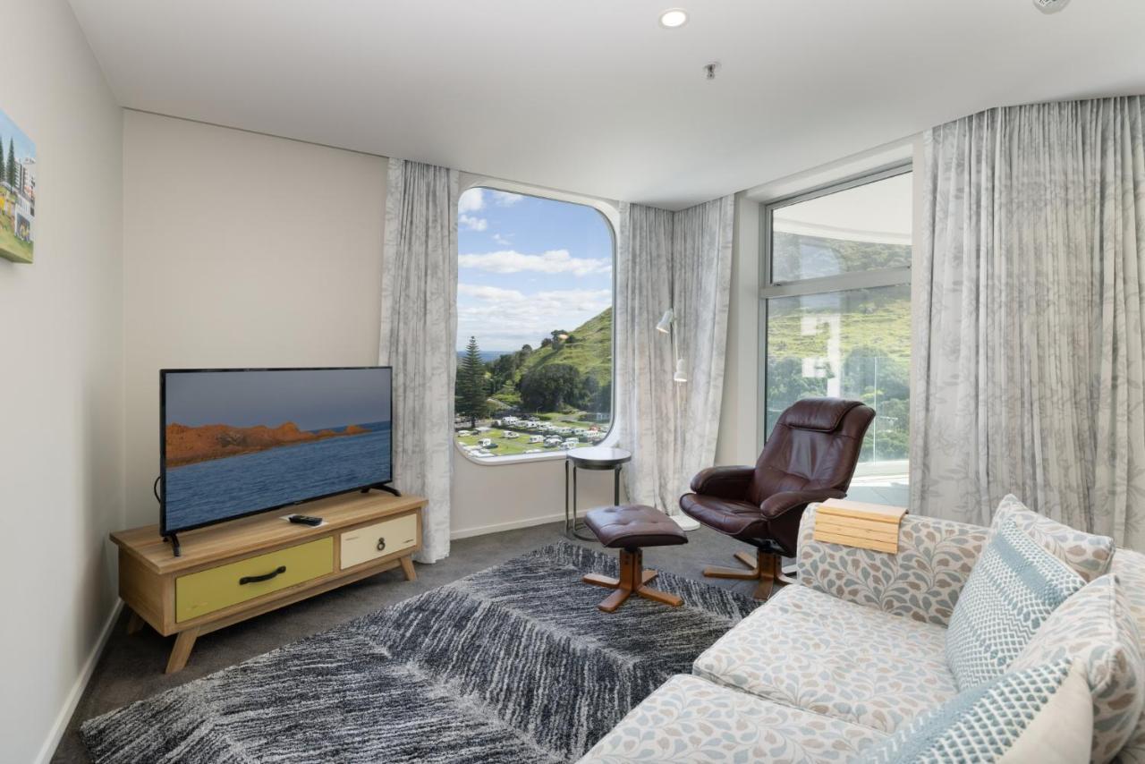 Oceanside Apartment With Iconic Views Маунт-Маунгани Экстерьер фото
